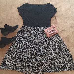 LOVE Script Dress